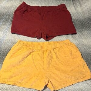 a.n.a both size XL shorts